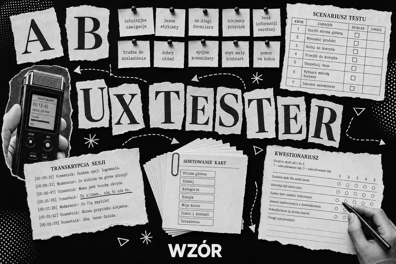 UX tester w pracy